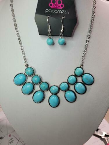 Paparazzi environmental impact blue new arrivals necklace